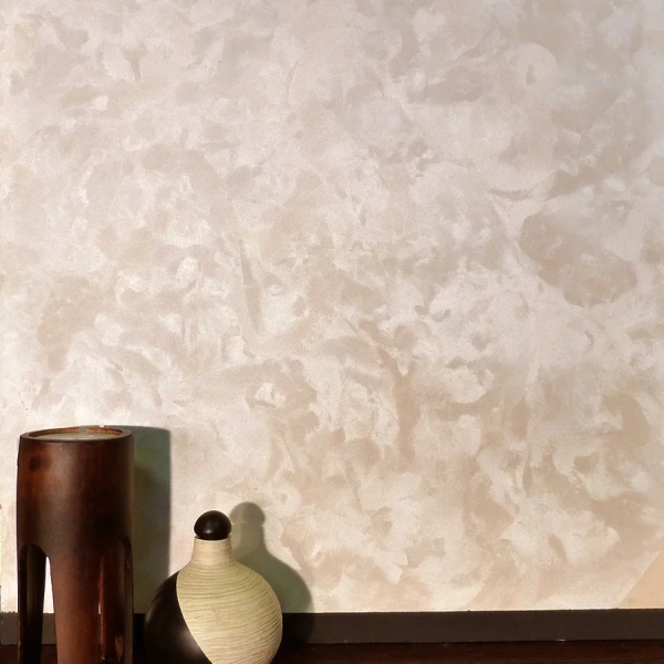 Декоративное покрытие "Veluer VAASTU SILK" Белое золото 2,7 кг