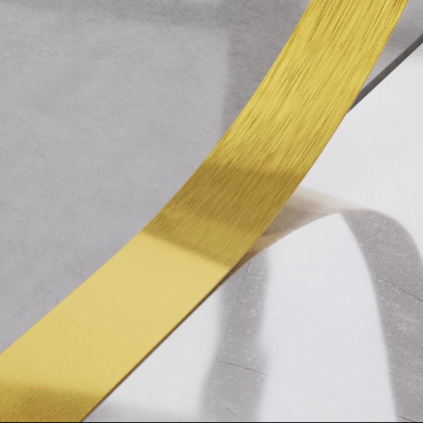 Полоса золото мат 15мм