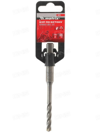Бур по бетону, 8 x 160 мм, SDS PLUS c крестовой пластиной// Matrix