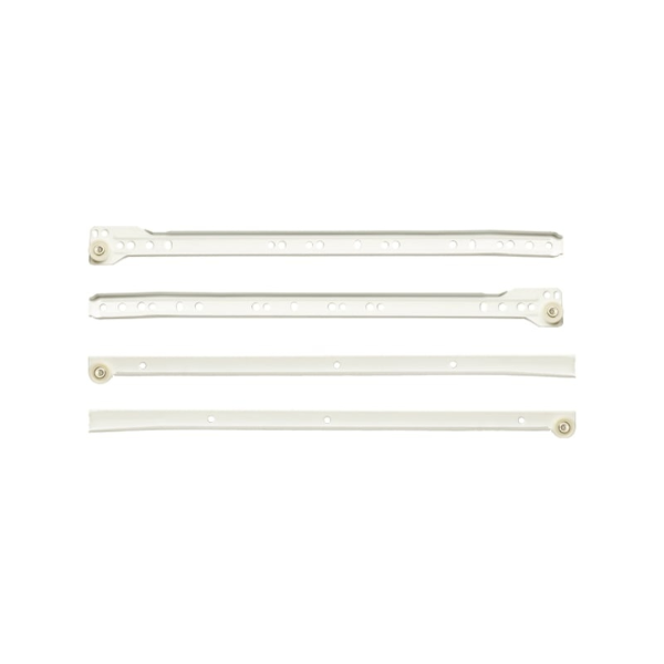 Направляющая роликовая 300 мм белая DS10 2 шт STARFIX, арт.SMF-10146