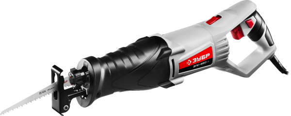 Пила сабельная (электроножовка), ЗУБР ЗПС-850 Э, 850 Вт, 0-2800 ход/мин, рез 150 мм (дерево), 12 мм 