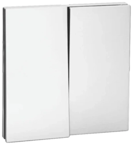Выключатель 2 кл 10А с/у QUATTRO ARCTIC WHITE UNIT (10)