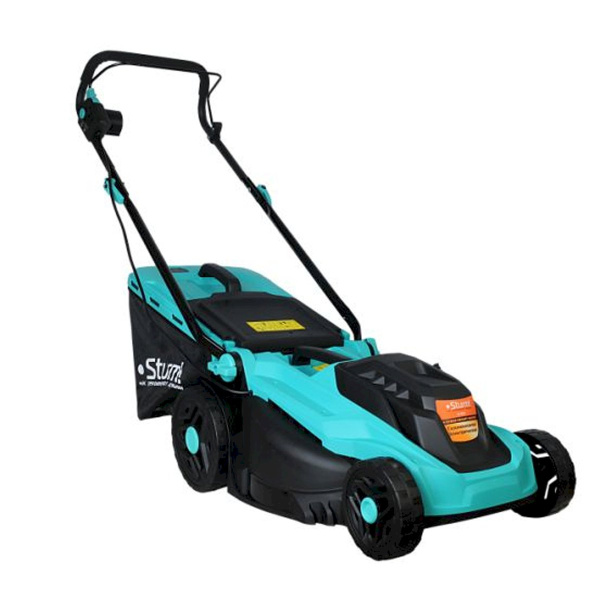 Газонокосилка электро Sturm!,1800 Вт, 38см, центр. рег-ка высоты кошения 30-70мм, 45л (EL1840)