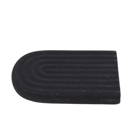 Набор для ванной комнаты Bathlux Black Half Threaded (дозатор, стакан, мыльница) 73182