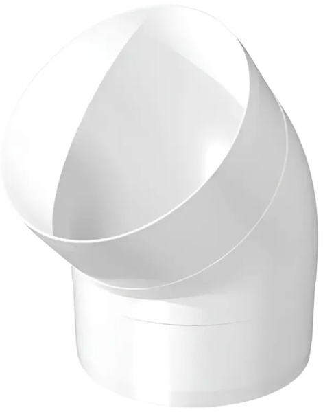 Колено круглое D100 45 гр