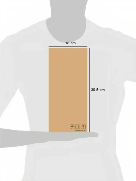 Корзина Curver STYLE для хранения с крышкой М, 18л темно-коричневый
