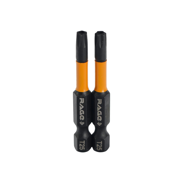 Набор бит торсионных TORX T25 S2 х 50 мм 2шт. RAGE by VIRA