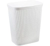 Корзина IDEA для белья ПИРУЛА 35 л Белый М 2614