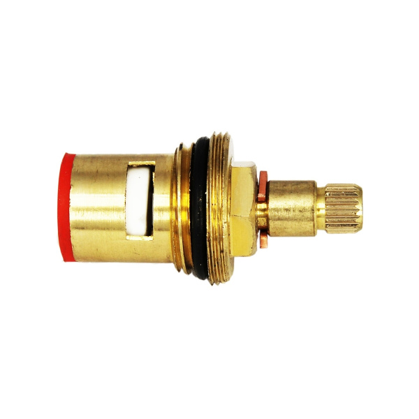 Кран-букса керамическая, 1/2", 8 мм х 20 шл., угол поворота 180°, с доп. резьбой, МР-У