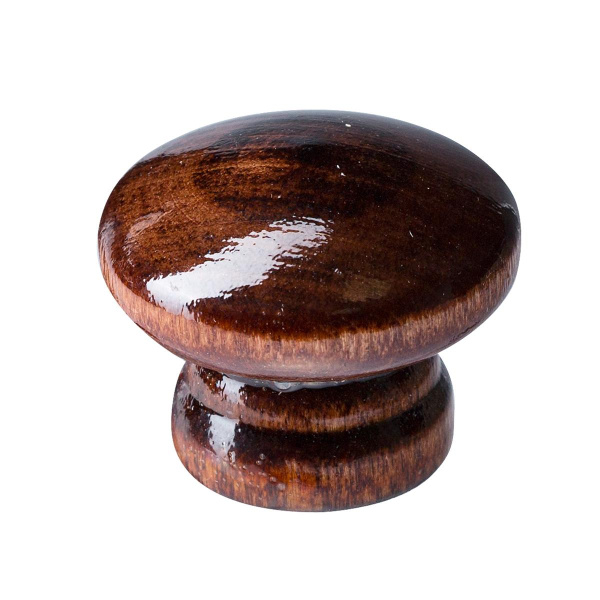 Ручка буков.лак мод.2 (красное дерево/глянцев. 2 шт)