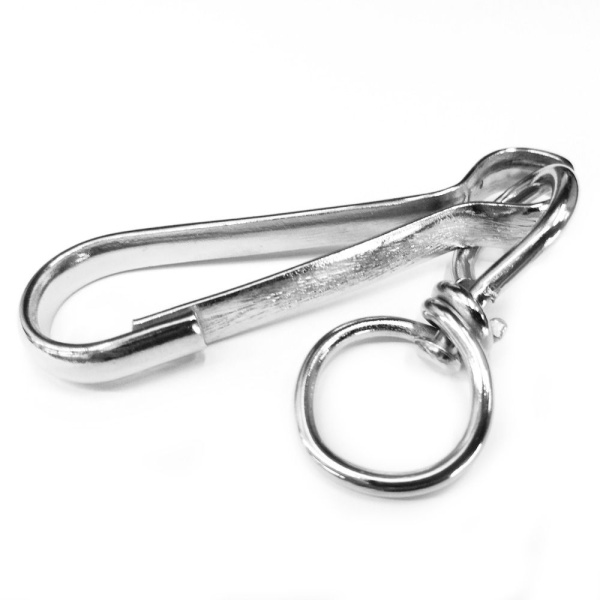 Карабин с вертлюгом оцинк. 60 мм (1 шт)