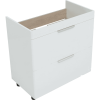 Тумба AQUANET Ирис new 70 напольная 2 ящ. цв.белый глянец (310153)