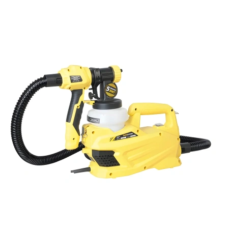 Краскопульт Hanskonner HSG9670B, 780Вт, 0-1200мл/мин, 120DIN/с, HVLP, С БАЗОЙ, шнур 4м