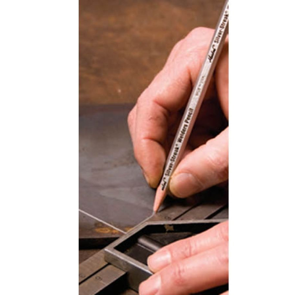 Карандаш разметочный сварщика флуоресцентный серебристый MARKAL, арт.96101