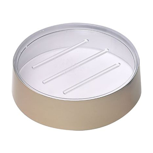 Мыльница Tendance металик золото 6476198