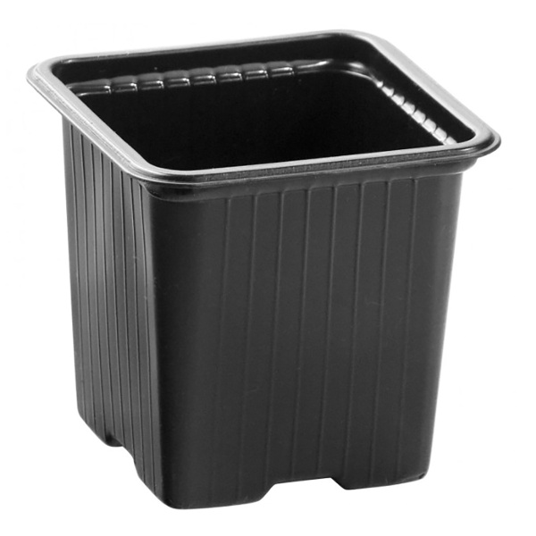 Горшочек для рассады, 90х90х95 мм, полистирол, 10 шт.// Россия