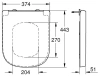 Сиденье для унитаза с микролифтом Grohe Euro Ceramic (39330002)
