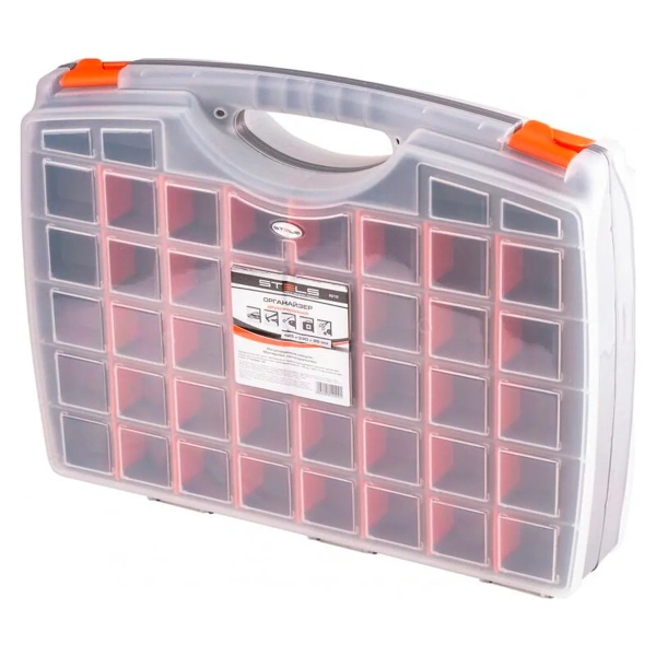 Органайзер двухсторонний 325х280х85 мм, пластик Россия// Stels