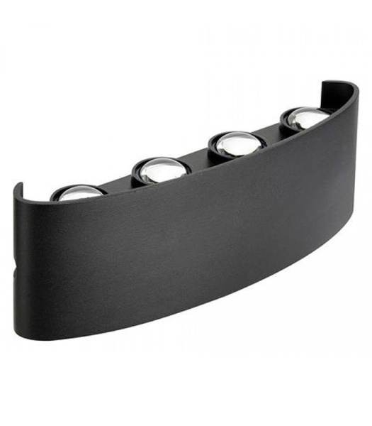 Светильник LED HOROZ 076-039-0008 IP65 8W BLACK 4200K 85-265V PROTON-8