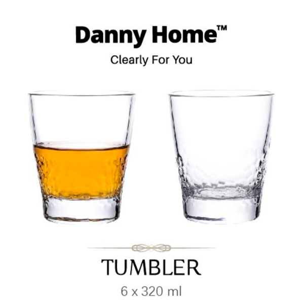 Набор стаканов Crystal Whisky 320 мл 6 шт. 1988-27