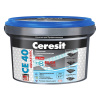 Ceresit затирка CE40 SilicaActive - Графит (Graphit), 2 кг (16)