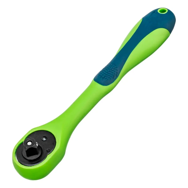 Ключ-трещотка 3/8", CrV, 72 зуба, с быстрым сбросом// Сибртех