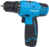 Дрель-шуруповерт TULEX TDL-12-2,2-х скор.,Li-Ion,рев.,20+1,БЗУ,10мм,0-350и0-1100об/мин,2А/ч,12В,кейс