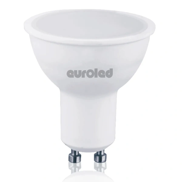 Лампа светодиодная Euroled GU10 8W 4000K матовая