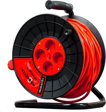 Удлинитель Magnetta, PEC40-3X1.5-A,  1.5мм 40м