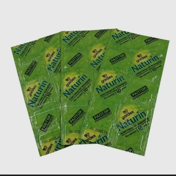Gardex Naturin пластины от комаров Универсальные 10шт
