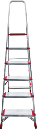 Стремянка алюминиевая NV500 6 ступеней