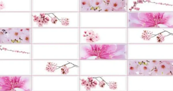 Панель ПВХ"Grace" Плитка Сакура (480 х 955 мм)