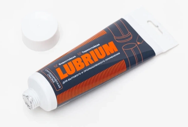 Сантехническая смазка LUBRIUM тюбик 35 мл,с еврослотом