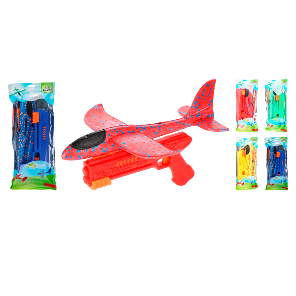 Самолет с пистолетом 4 цвета в ассортименте SG1000060 К