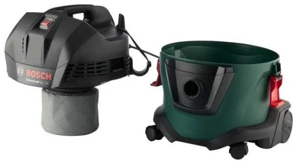 Пылесос Bosch универсальный UniversalVac 15,1000 Вт,15 л,23 кПа,Масса : 6 кг,Длина кабеля: 4 м