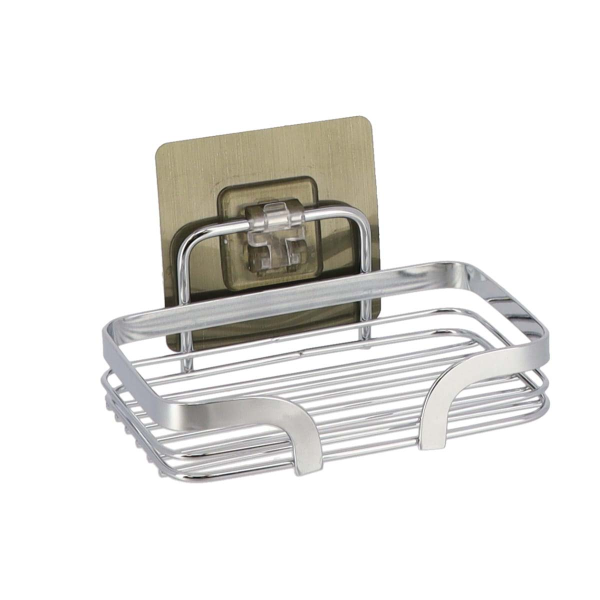 Мыльница настенная Tendance хром на липучке 9101699