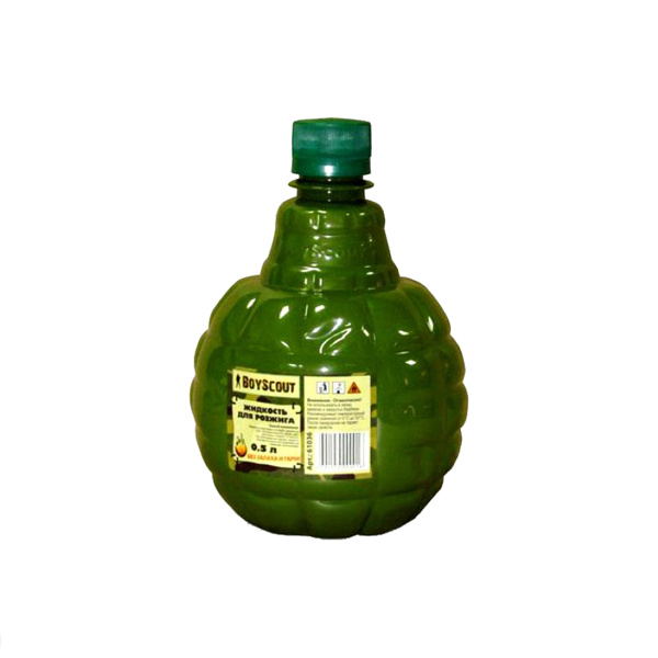 Жидкость BOYSCOUT для розжига 0,5л Парафиновая