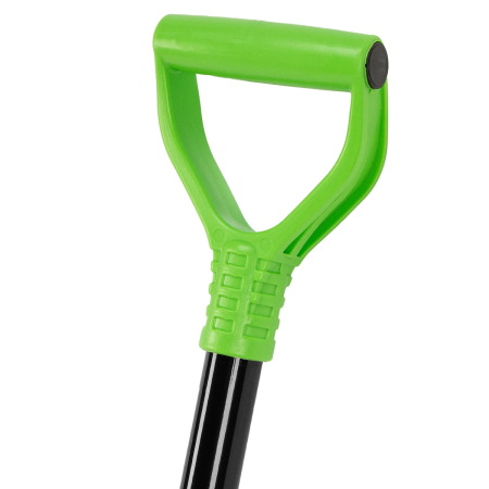 Лопата для уборки снега, полипропилен, 400*417*1390 мм, алюминиевый черенок, BASE// Palisad