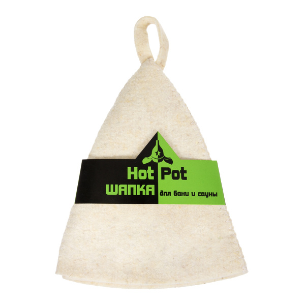 Шапка для бани и сауны Hot Pot, Классика, войлок 100% 42000