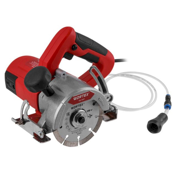 Плиткорез электрический WORTEX TS 1117 в кор. 1700 Вт, 115х22.2 мм, до 34 мм, арт.1319428