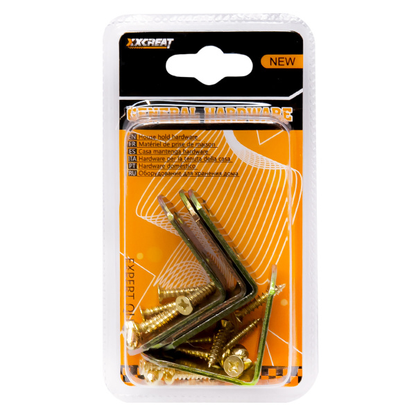 Крепежный уголок  40X40X20 (блистер)