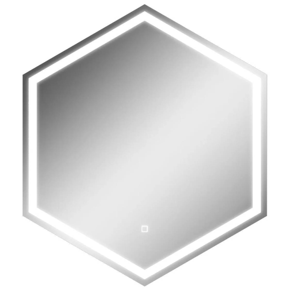 Зеркало Тирана 606x700 с подсветкой Домино GL7058Z Зеркало Тирана 606x700 с подсветкой Домино GL7058Z