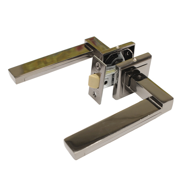 Комплект дверной фурнитуры S-0741  PLATINUM COLLECTION  BN черный никель DUET