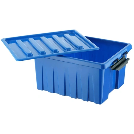 Ящик с крышкой Rox Box 36л синий