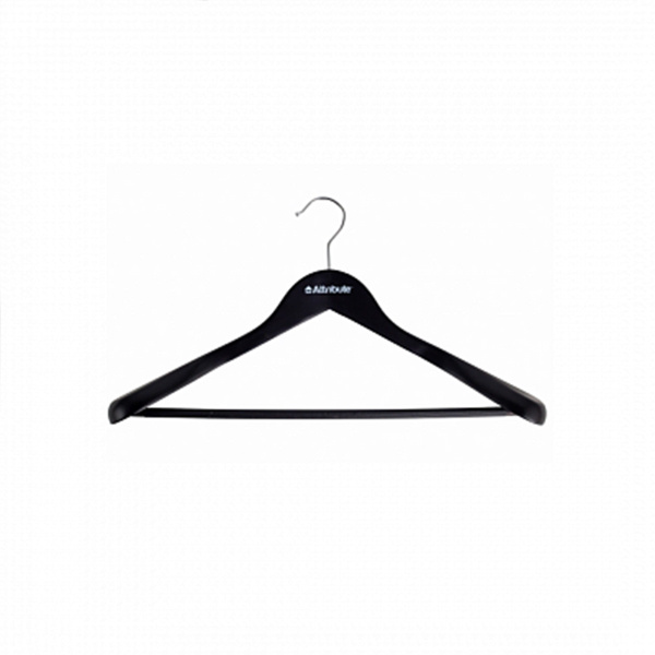 Вешалка для верхней одежды SILUET BLACK 44см AHP225