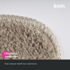 Коврик для туалета IDDIS 45х45 см микрофибра светло-коричневый PTLT02Mi12