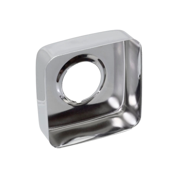 Чашка декоративная (отражатель) квадратная 3/4" (хром), MP-У Чашка декоративная (отражатель) квадратная 3/4" (хром), MP-У