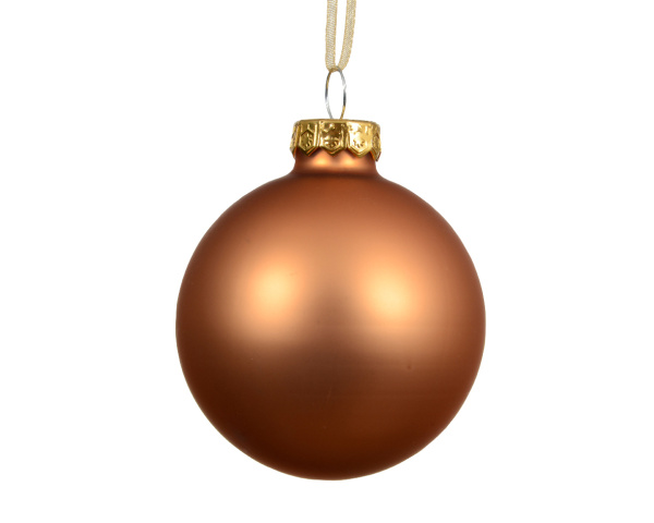 Шар елочный 6 см brandy 100285 Kmg