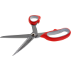 Ножницы ЗУБР МАСТЕР изогнутые хозяйств.,двухкомп. ручки 200мм.
