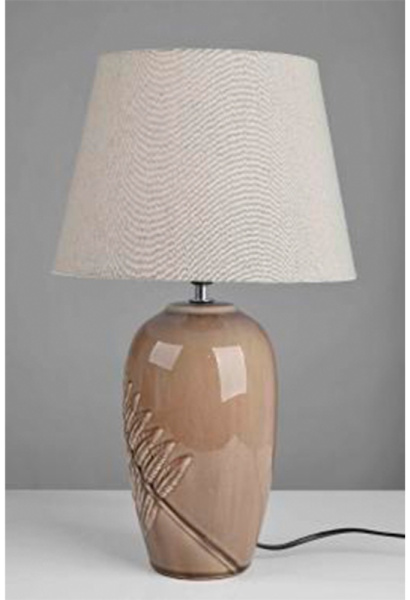 Лампа настольная DH 28х28х47,5 керамика коричневый CN